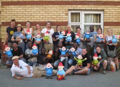 The gnome job, a great team effort.  Fabrication for IKEA