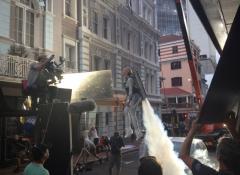 Fabricated Jetpack with Co2 smoke rig. SFX Fabrication and smoke South Africa