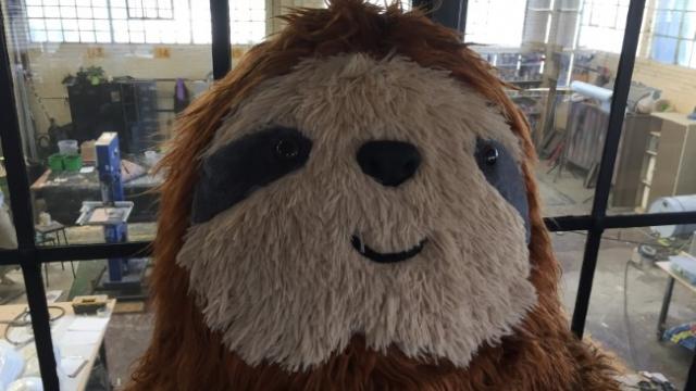 Sloth, KIA Commercial, Fabrication, Cape Town