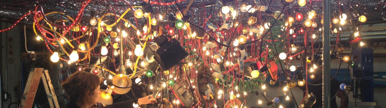 Lighting installation, electronic special effects, Cape Town